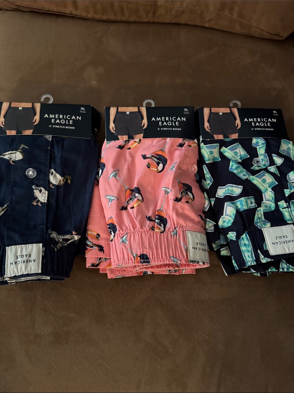 American Eagle Boxers Mens XL 3 Pack - Picture 1 of 2